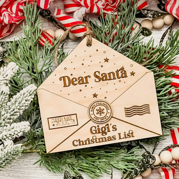 Personlig julepynt - Dear Santa
