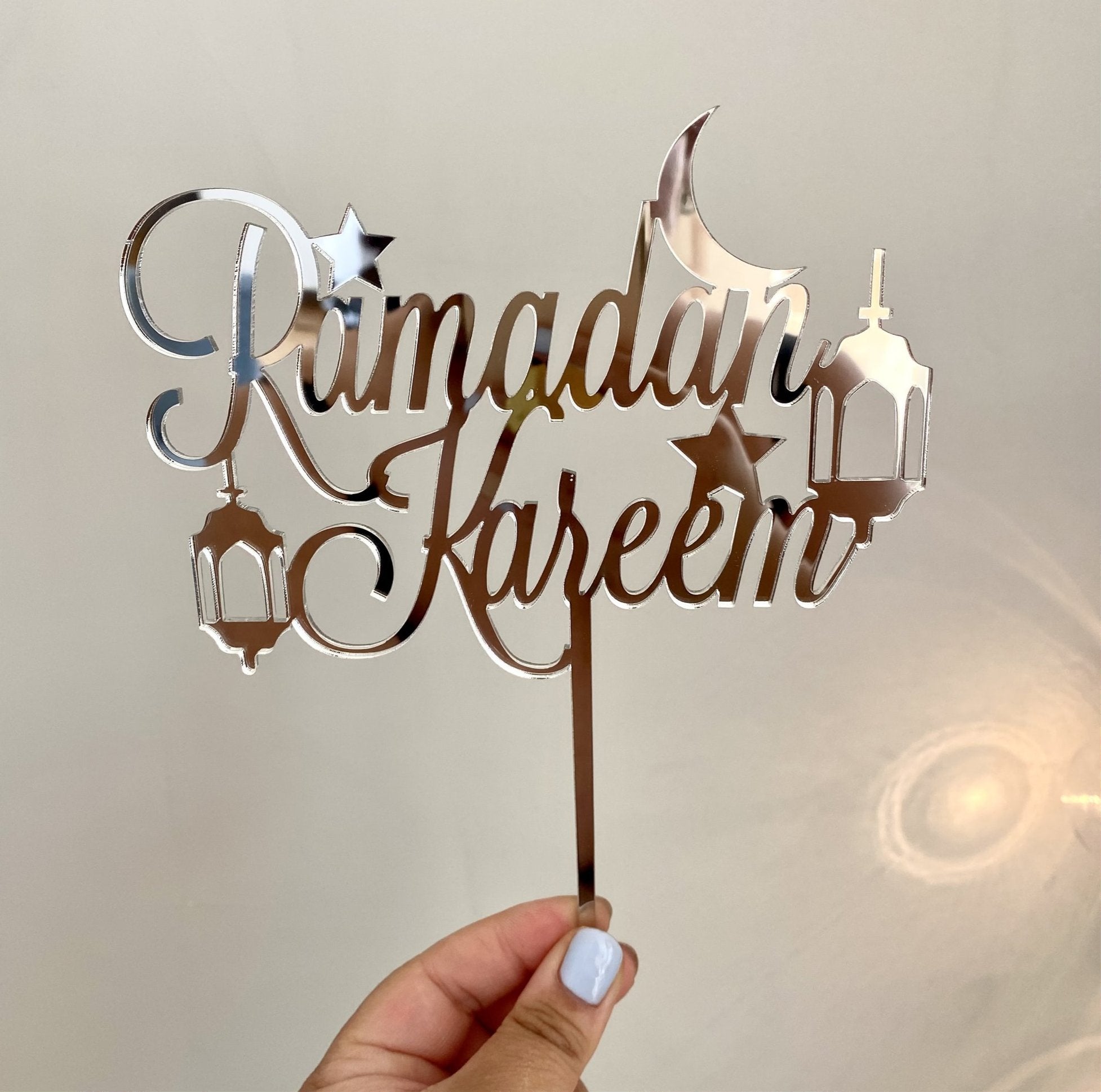 Caketopper - Ramadan Kareem (flere farver)